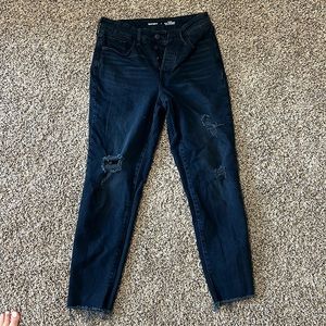 OG Straight High Rise Secret slim pockets